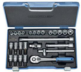 GEDORE dopsleutelsets 3/8''