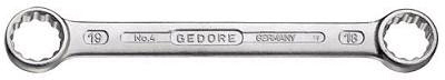 GEDORE dubbele ringsleutels vlak DIN837B