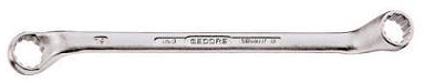 GEDORE dubbele ringsleutels gebogen DIN838