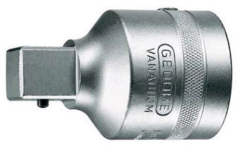 GEDORE reduceerstukken 1''bin. naar 3/4''-bui.