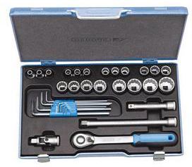 GEDORE twaalfkant dopsleutelsets 1/2'' inch maten