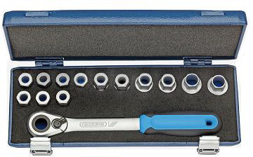 GEDORE doorvoer-dopsleutelsets 1/2''