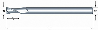 DORMER HSS-E Kopieerfrees verlengde W-schacht C167