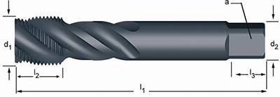 DORMER HSS-E machinetap gas-BSP ISO 529 E043