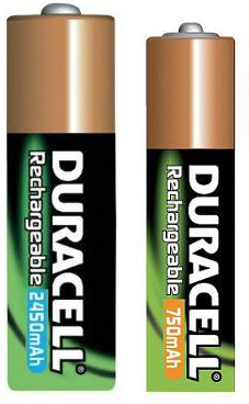 DURACELL oplaadbare batterijen
