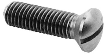 10837687 FASTEN RVS A2 BVK METAALSCHROEF DIN 964 M2X6
