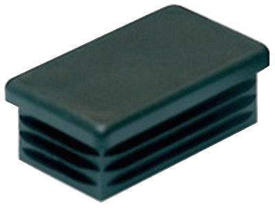 10842362 FASTEN KNST MEUBELDOP RECHTH ZWART 20X10MM