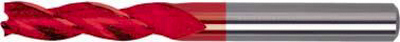 VHM-schachtfrees, 3 snijkanten, type N, extra