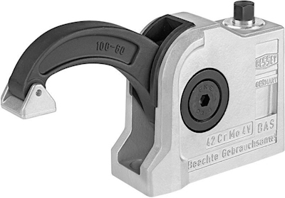 Compact-spanner met gesloten bevestigingsboring