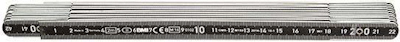 10399831 BMI DUIMSTOK ALU/ZWA GEEL 2M 46720002