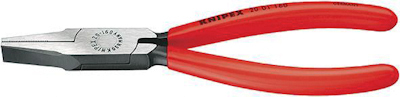 KNIPEX platbuigtangen gepolijst kunststof grepen