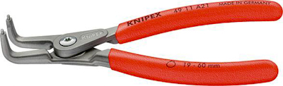 KNIPEX borgringtangen buiten gebogen met veer