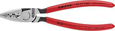 KNIPEX adereindhulstangen pepolijst halfrond prof.