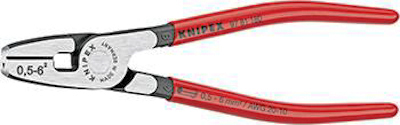 KNIPEX adereindhulstangen frontale invoer