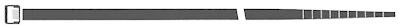 SAPISELCO kabelbinders nylon zwart