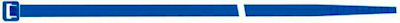 SAPISELCO kabelbinders nylon blauw