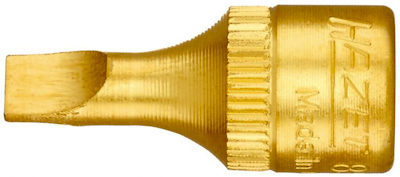 HAZET schroefbits 1/4'' voor sleufschroeven
