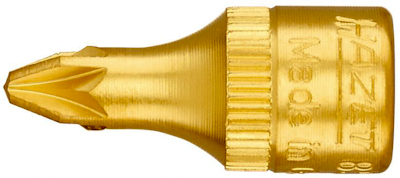 HAZET schroefbits 1/4'' voor kruiskopschroeven PZ