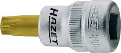 HAZET schroefbits 3/8'' voor bin. Torx-schroeven