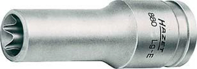 HAZET schroefbits 3/8'' voor bui. Torx-schr. Lang