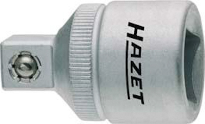 HAZET reduceerstukken 1/2''-bin. naar 3/8''-bui.