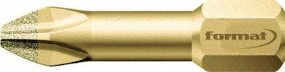 10702657 FORMAT BIT 1/4 INCH DIAMANT DIN 3126 C PH1X25MM 64060005