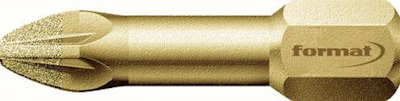 10702660 FORMAT BIT 1/4 INCH DIAMANT DIN 3126 C PZ1X25MM 64040005