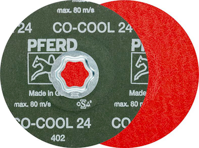 PFERD COMBICLICK-fiberschuurschijf,keramisch 125mm