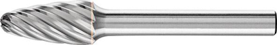 Rondboogvorm RBF, RVS Rotorfrees,schacht-Rond 6 mm