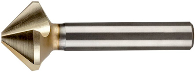 Kegel en ontbraamverzinker 90GR. ongelijke deling