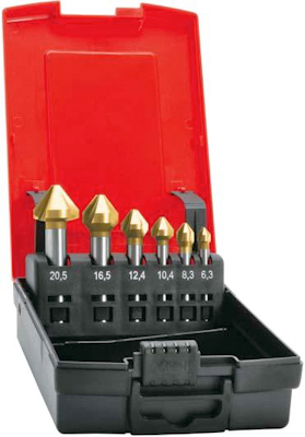 FORMAT verzinkborenset HSS 75GR Tin