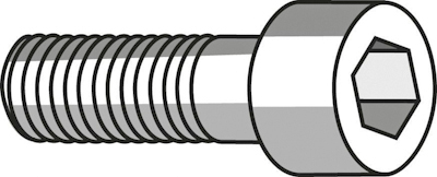 Spanschroef f.SIR/L 18-25 HS 0304 M3x4