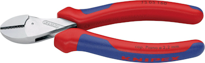 KNIPEX compacte zijsnijtangen verchr.kunststof gr