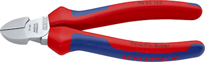 KNIPEX zijsnijtangen verchroomd met meercompon.gr.