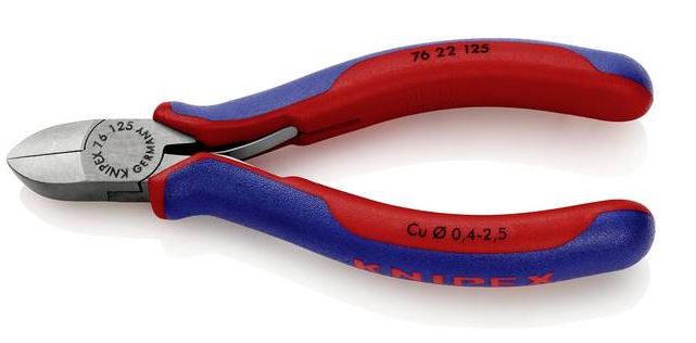 KNIPEX zijsnijtangen elektr.mech. gepolijst vorm2