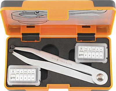 10703775 AMF FRONTGATSL.SET VERSTB. 8-100MM 58290005