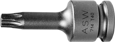 Slagmoer-dopsleutelbits 3/8''