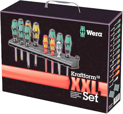 10698208 WERA SCHROEVENDR.SET KRAFTFORM XXL 14DLG