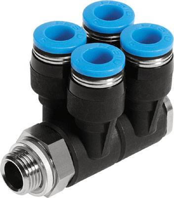 10485398 FESTO MEERVOUDIGE VERDELER QSLV4-G3/8-12 186251