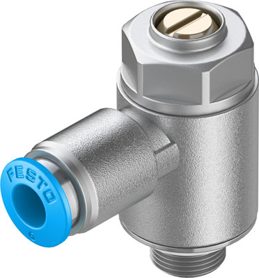 10349611 FESTO SMOORVENTIEL MET TERUGSLAGKLEP GRLA-1/8-QS-6-MF-D 537075