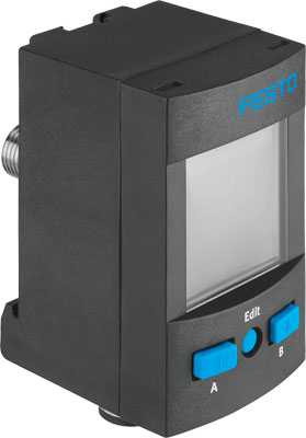 10821630 FESTO  DRUKSENSOR MET DIG. DISPLAY  SPAU-P10R-T-G18M-L-PNLK-PNVBA-M12D 8001204