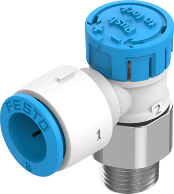 11083571 FESTO SMOORVENTIEL MET TERUGSLAGKLEP VFOE-LS-T-R18-Q8 8068752