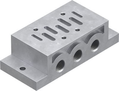 10186432 FESTO INDIVIDUELE AANSLUITPLAAT NAS-1/4-1A-ISO 9484