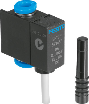 10635201 FESTO DRUKTRANSMITTER SPTE-P10R-Q4-V-2.5K 571487