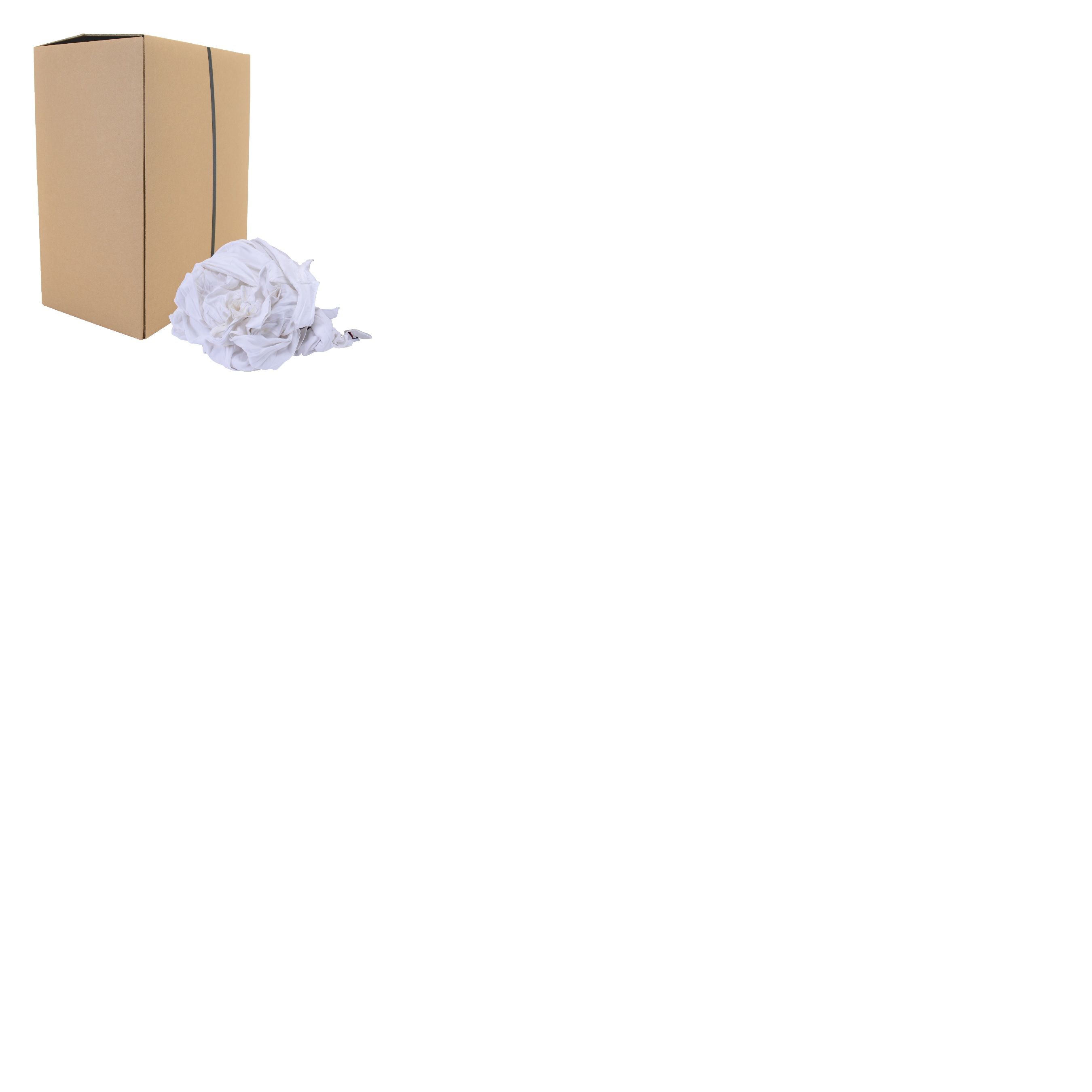 10423901 TOWLER POETSLAPPEN-INTERLOCK WIT DOOS A 10KG