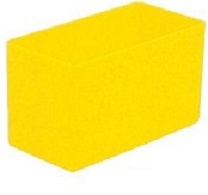 10449698 LA-KA-PE INZETBAKJE 108X54X63 MM GEEL