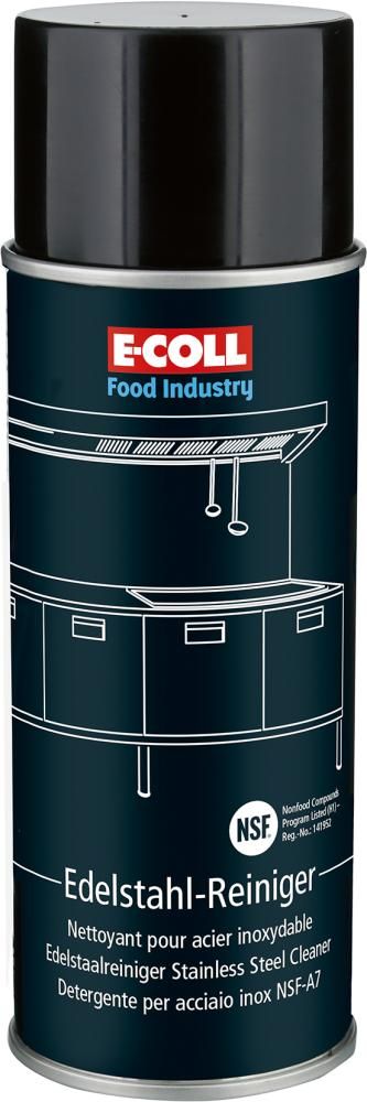 10778048 E-COLL FOOD ROESTVRIJSTAALREINIGER 400ML NSF A7