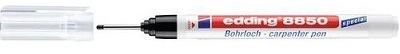 10702793 EDDING MERKSTIFT ZWART VOOR DIEPE GATEN