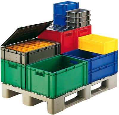 Transportbak stapelbaar