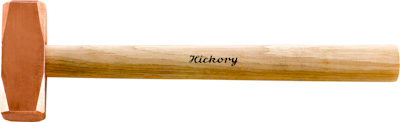 HASO koperen hamers met hickorysteel